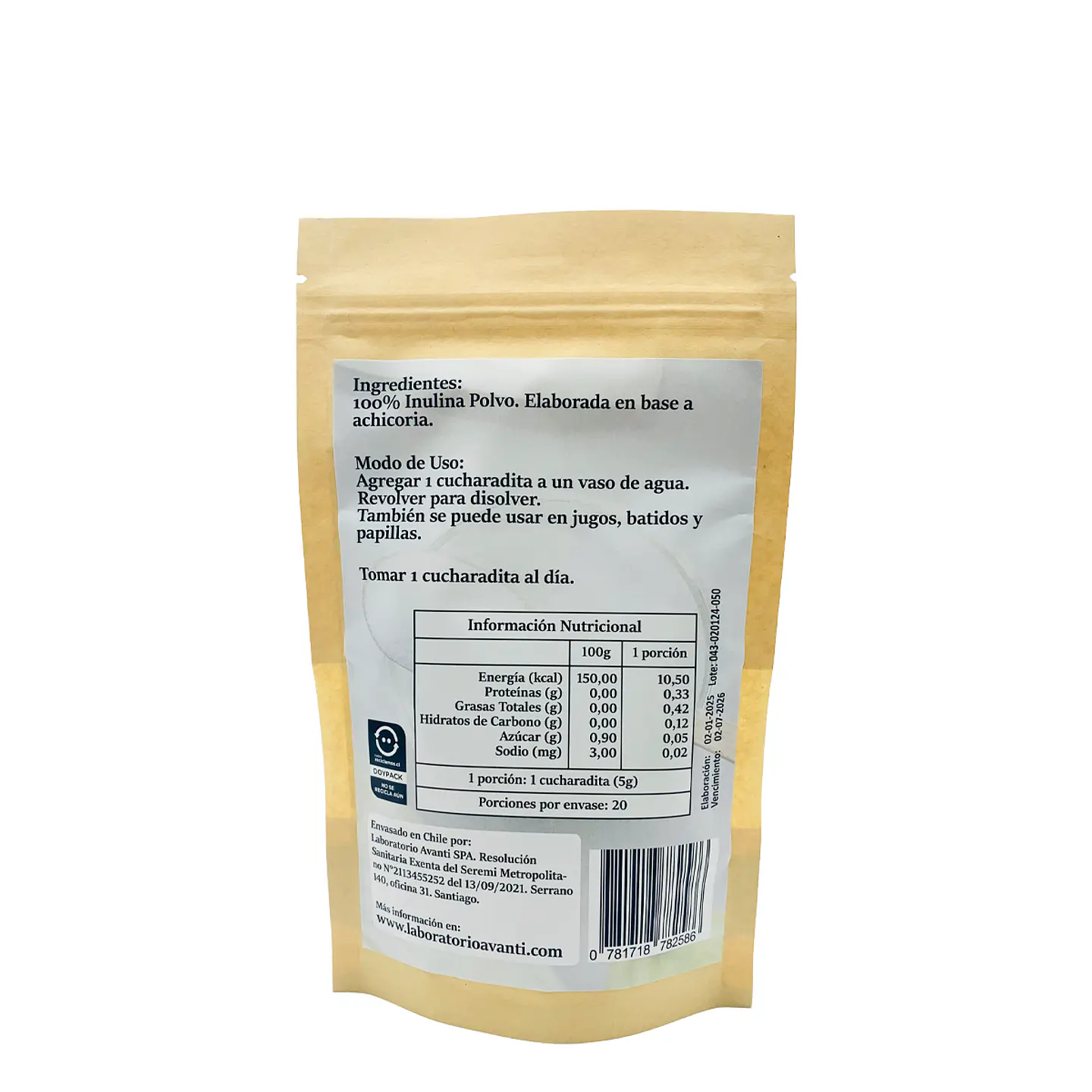 Inulina, 100g 3