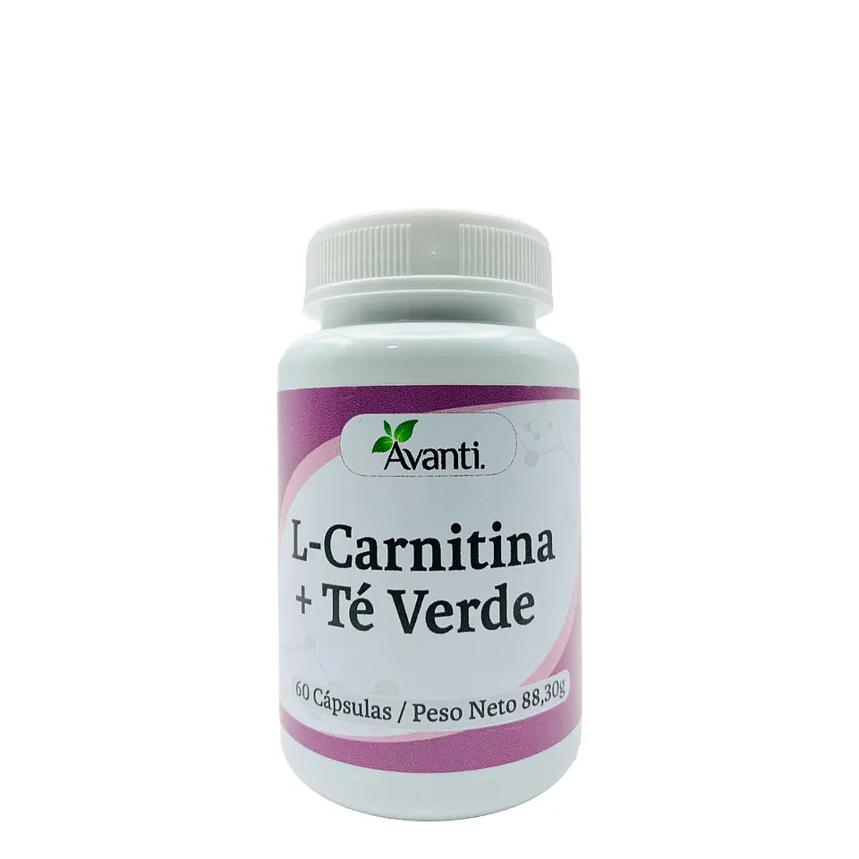 L-Carnitina + Té Verde, 60 cápsulas blandas 2