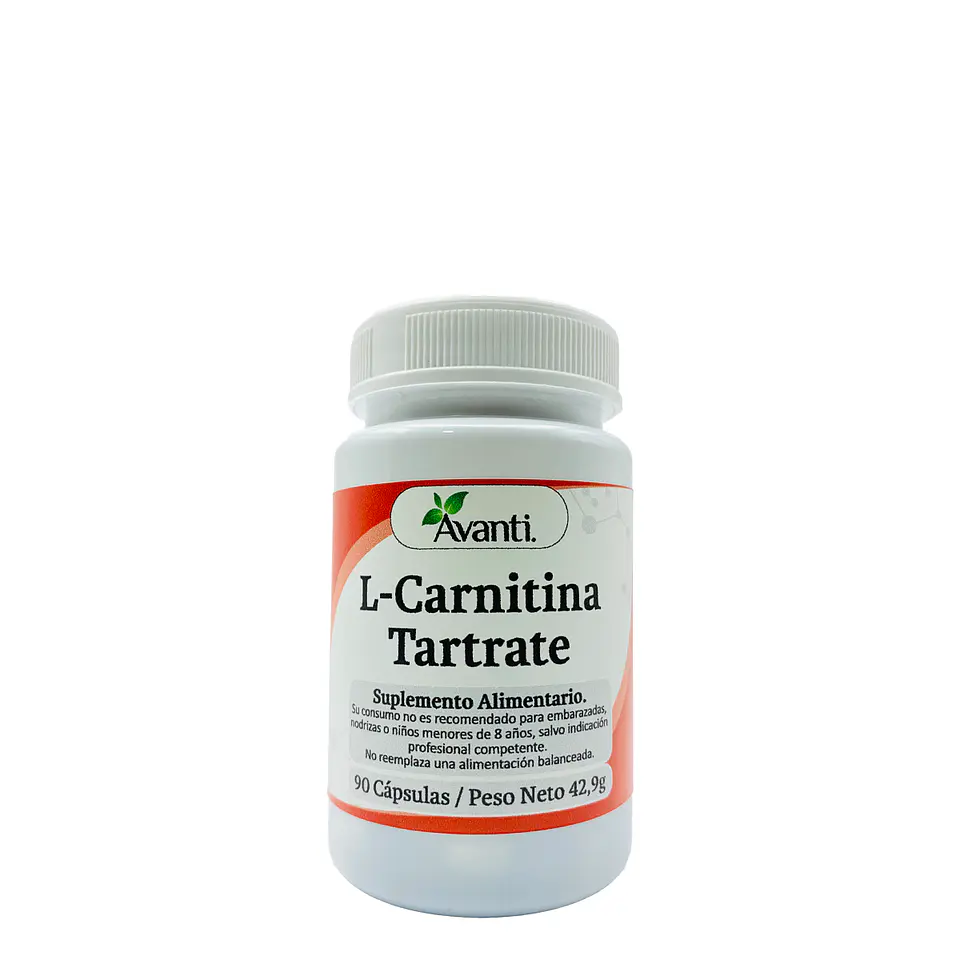 L-Carnitina Tartrate, 90 cápsulas 2