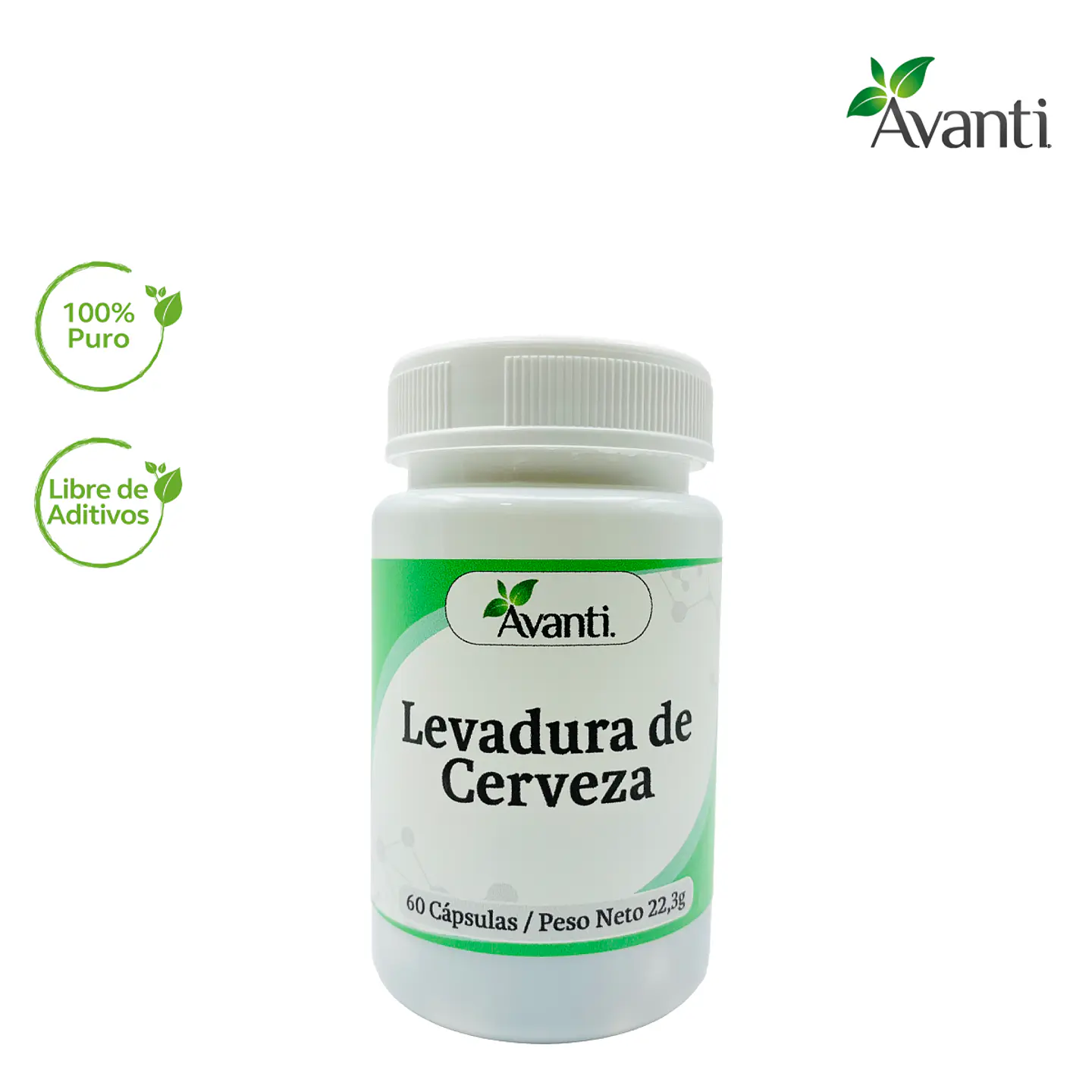 Levadura de Cerveza, 60 cápsulas 3