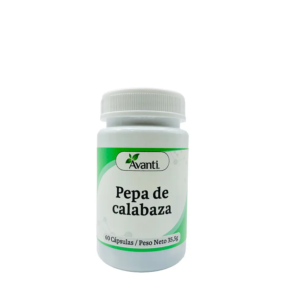 Pepa de Calabaza, 60 cápsulas 2