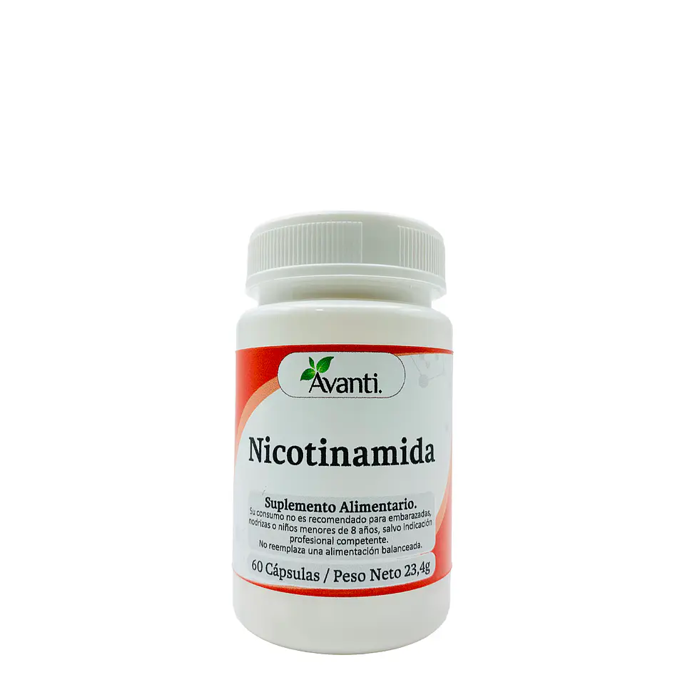 Nicotinamida, 60 cápsulas vegetales 2