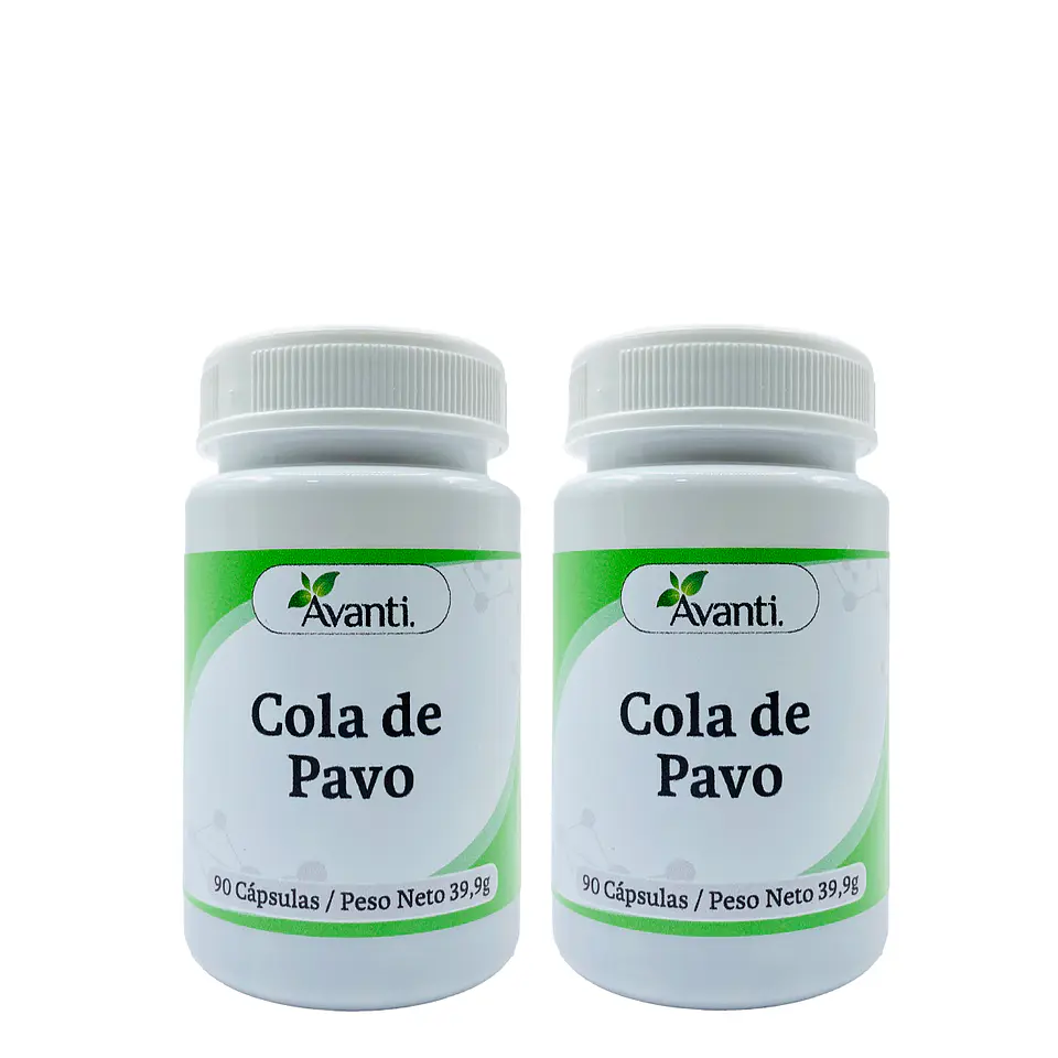 Pack x2 Cola de Pavo, 90 cápsulas vegetales 2