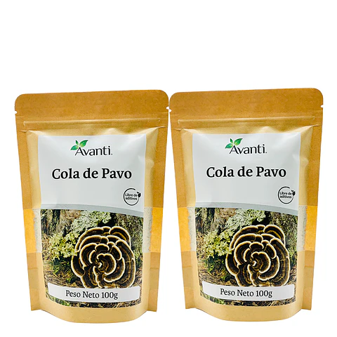 Pack x2 Cola de Pavo en Polvo, 100g