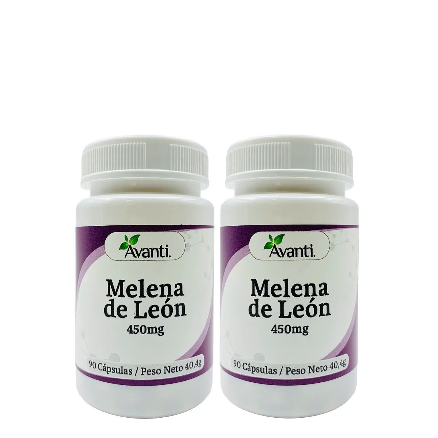 Pack x2 Melena de León, 90 cápsulas vegetales 2