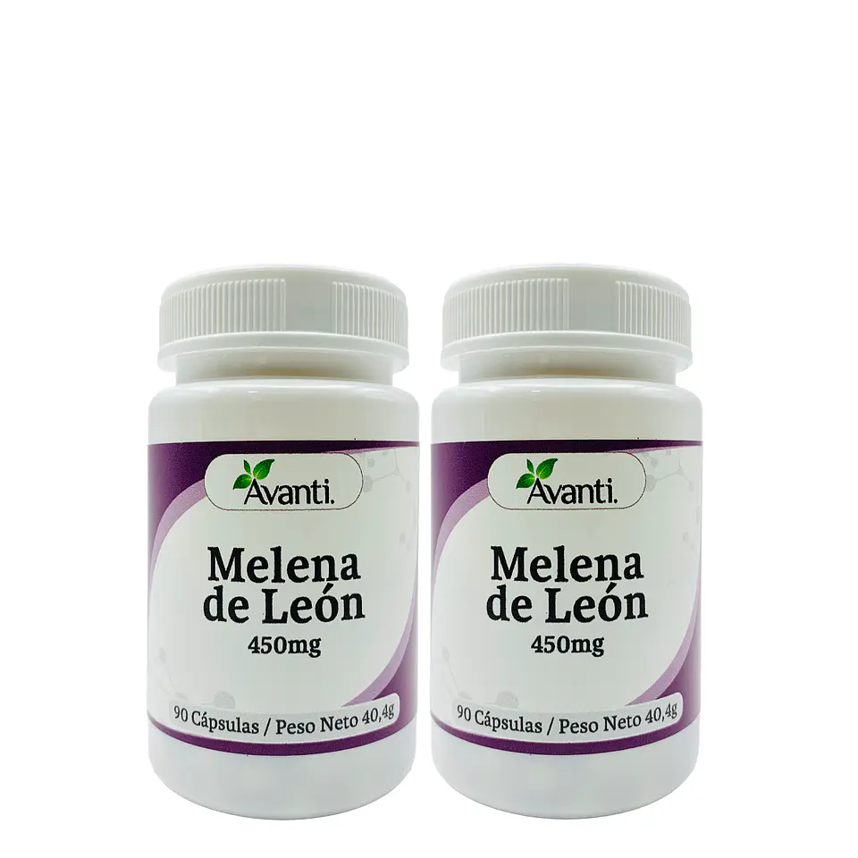 Pack x2 Melena de León, 90 cápsulas vegetales 2