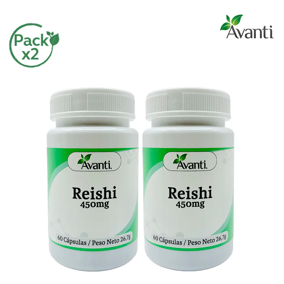 Pack x2 Reishi, 60 cápsulas vegetales 3