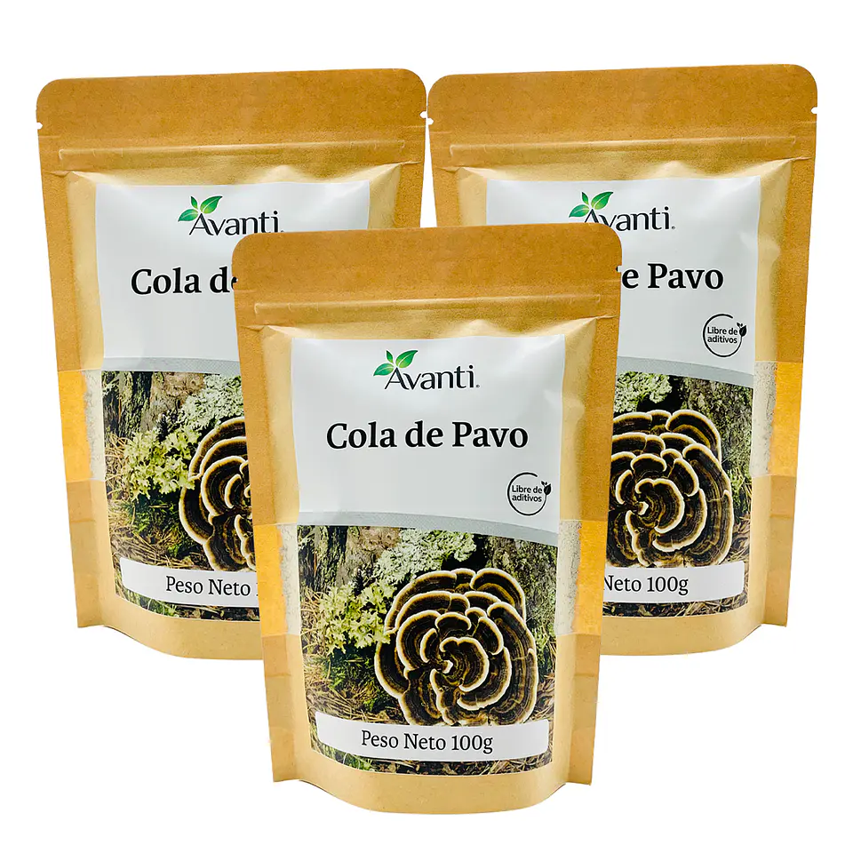 Pack x3 Cola de Pavo en Polvo, 100g 1