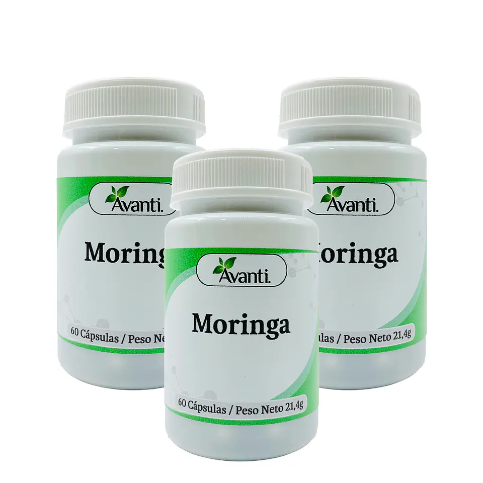 Pack x3 Moringa, 60 cápsulas 2