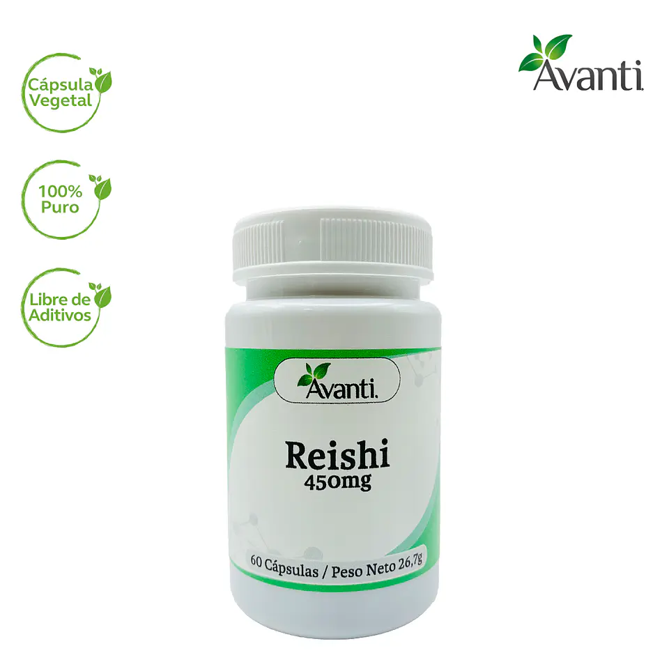 Reishi, 60 cápsulas vegetales 3
