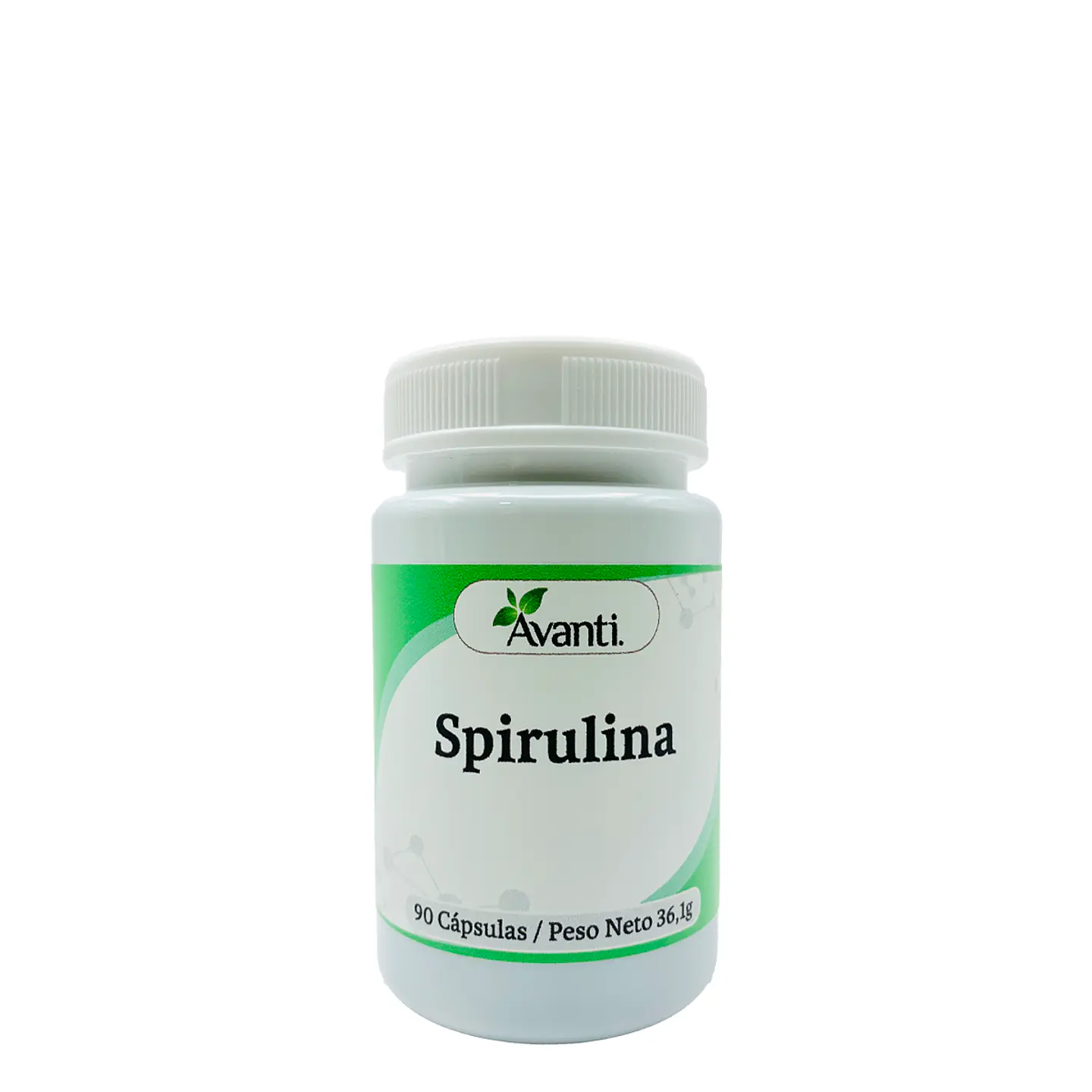 Spirulina, 90 cápsulas 2