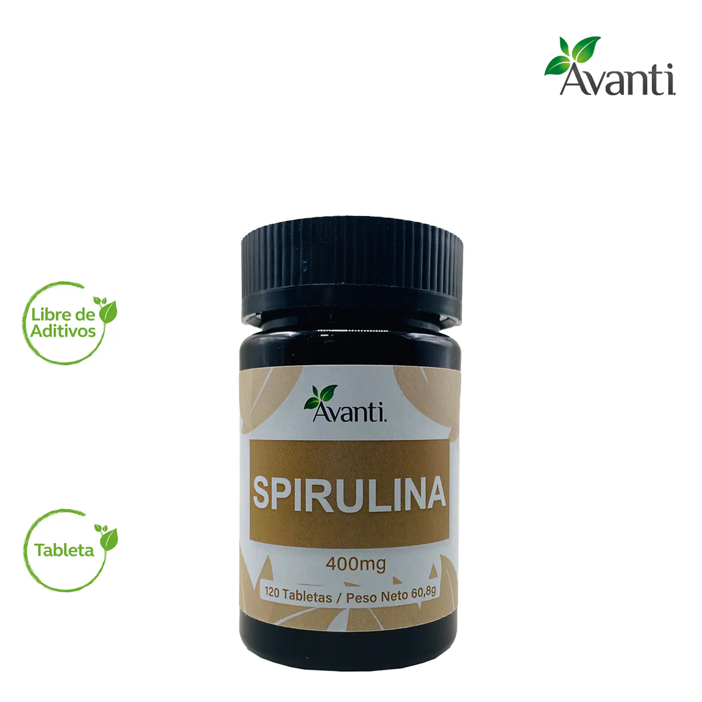 Spirulina, 120 tabletas 3