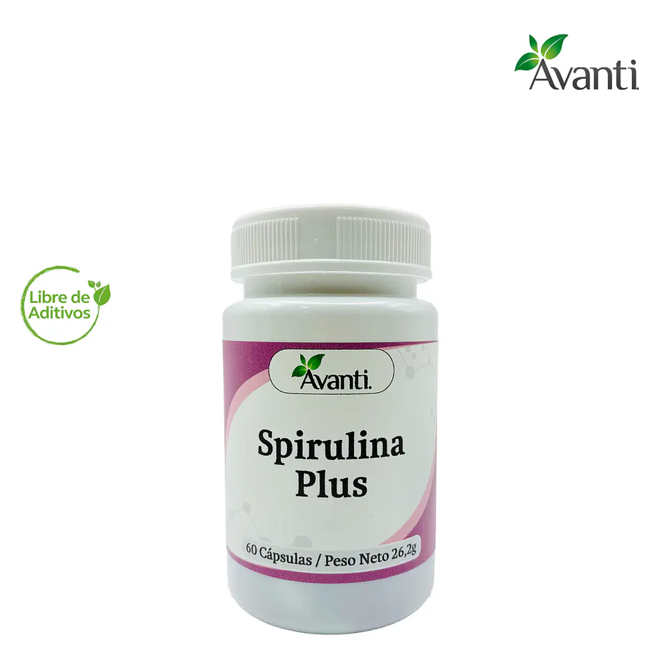 Spirulina-Plus, 60 cápsulas 3
