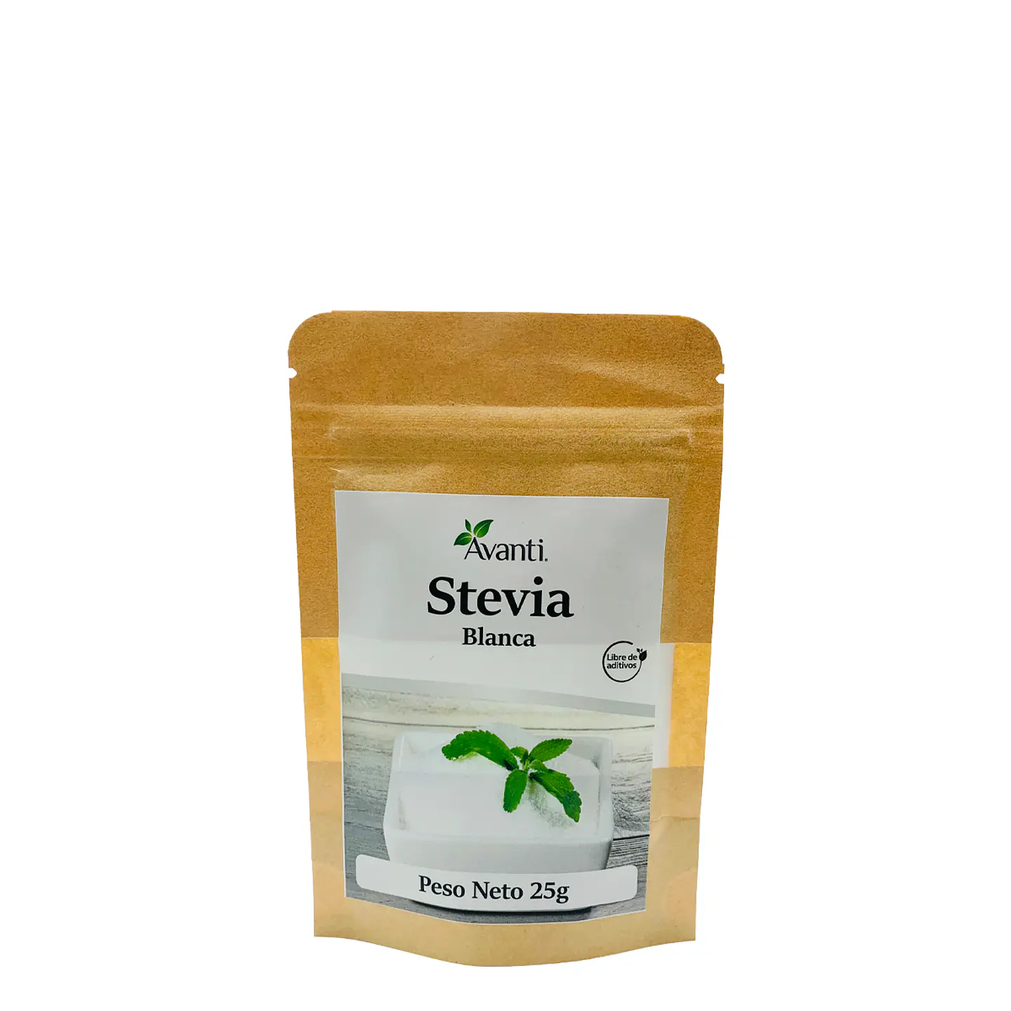 Stevia blanca en polvo, 25g 2