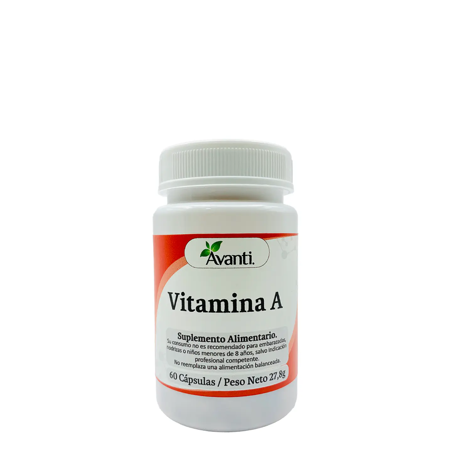 Vitamina A, 60 cápsulas vegetales 2
