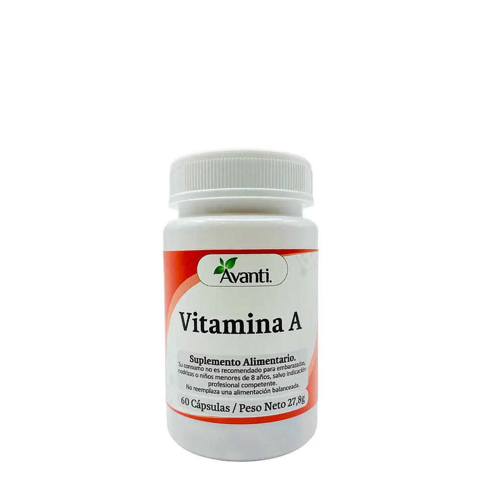 Vitamina A, 60 cápsulas vegetales 2