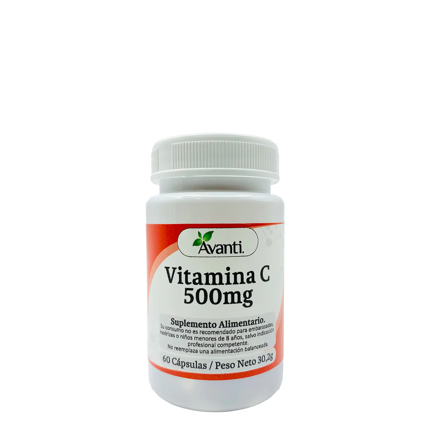 Vitamina C 500mg, 60 cápsulas 2