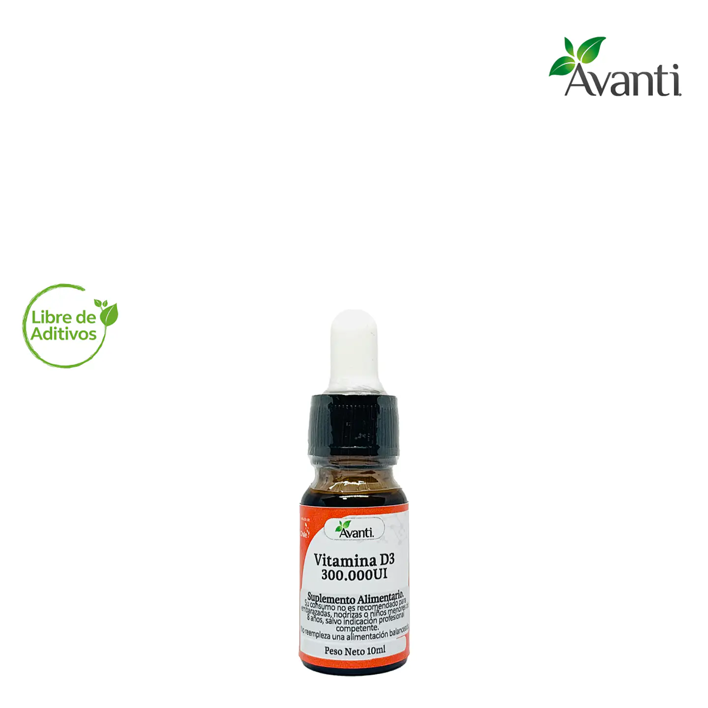 Vitamina D3 en gotas, 10ml 3