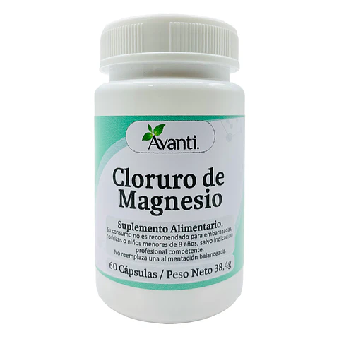Cloruro de Magnesio, 60 cápsulas vegetales