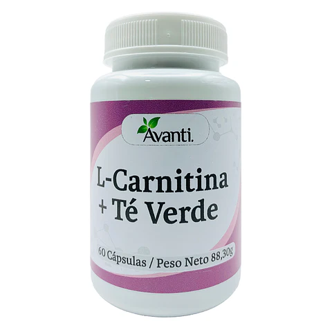 L-Carnitina + Té Verde, 60 cápsulas blandas
