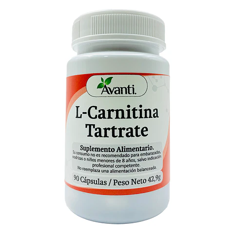 L-Carnitina Tartrate, 90 cápsulas