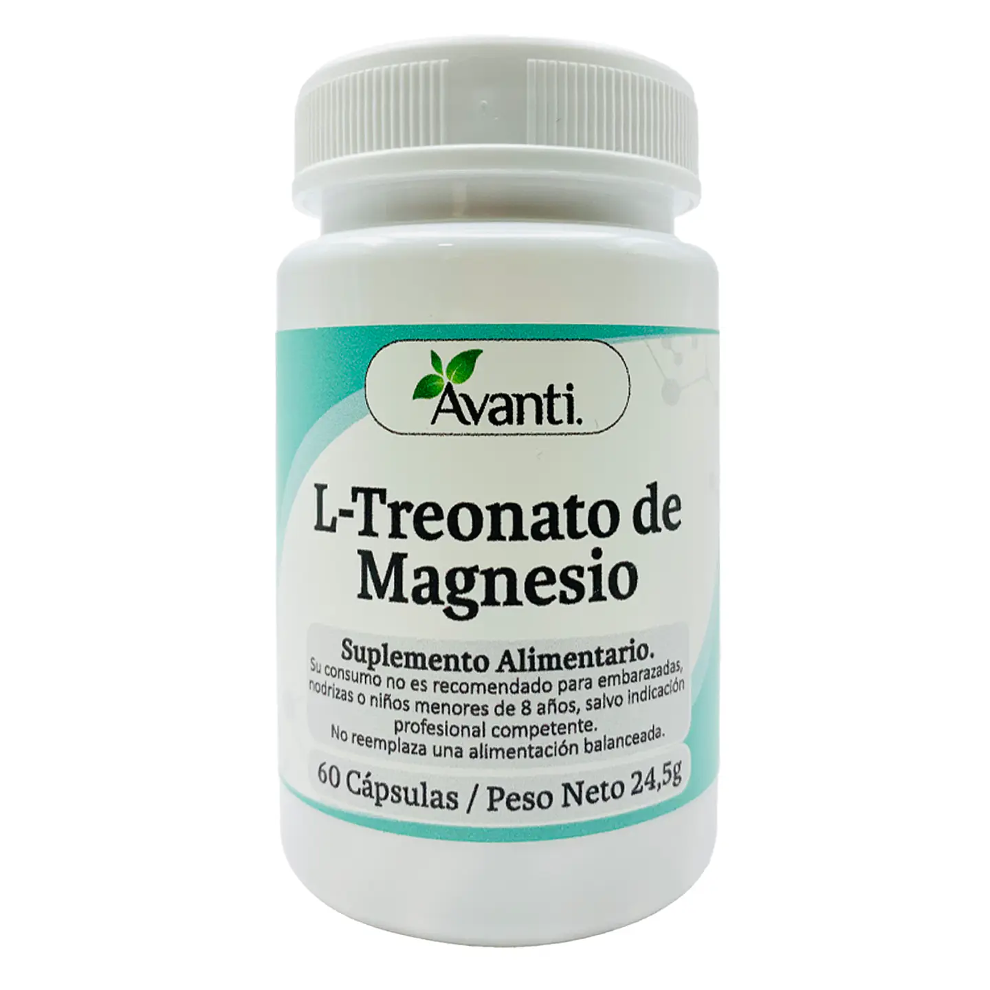 L-Treonato de Magnesio, 60 cápsulas vegetales 1