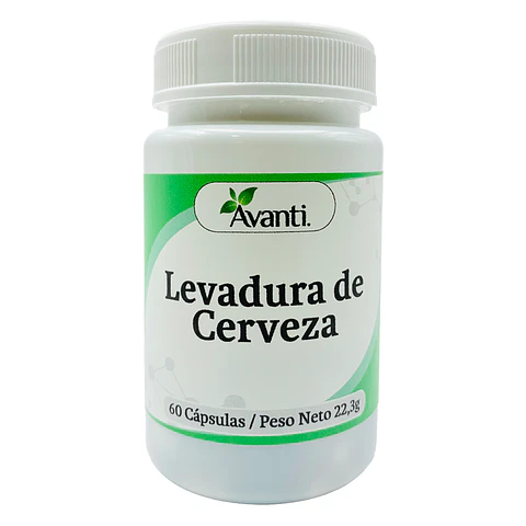 Levadura de Cerveza, 60 cápsulas