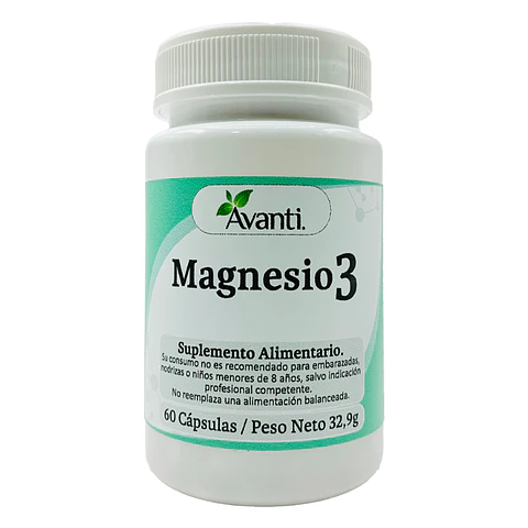 Magnesio 3, 60 cápsulas vegetales