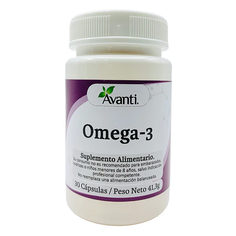 Omega-3, 30 cápsulas blandas