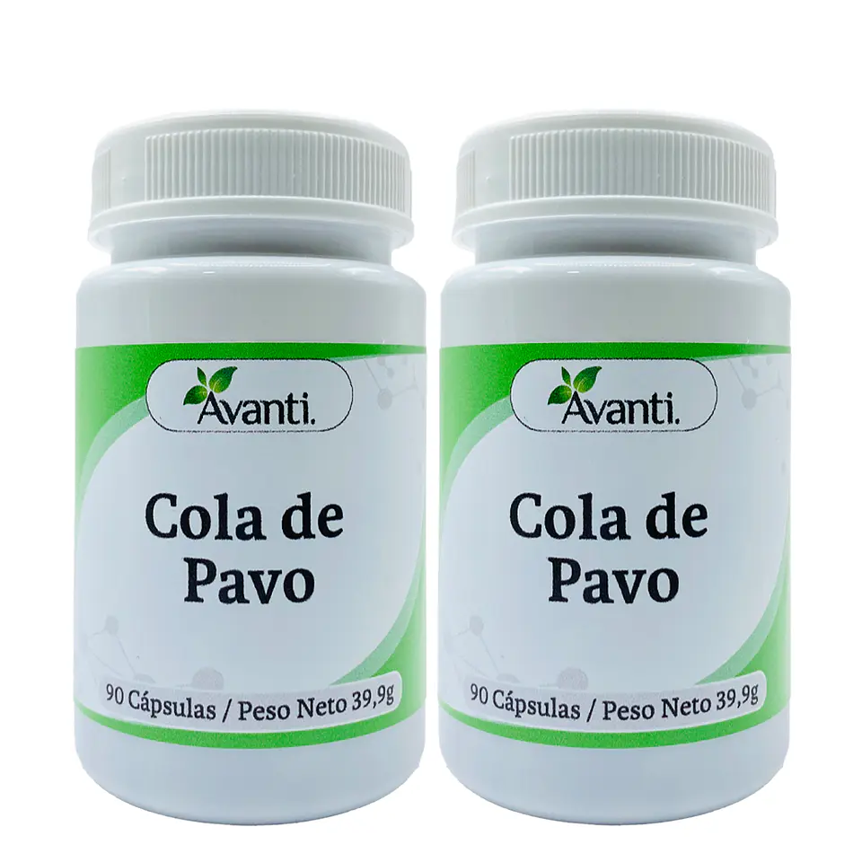 Pack x2 Cola de Pavo, 90 cápsulas vegetales 1