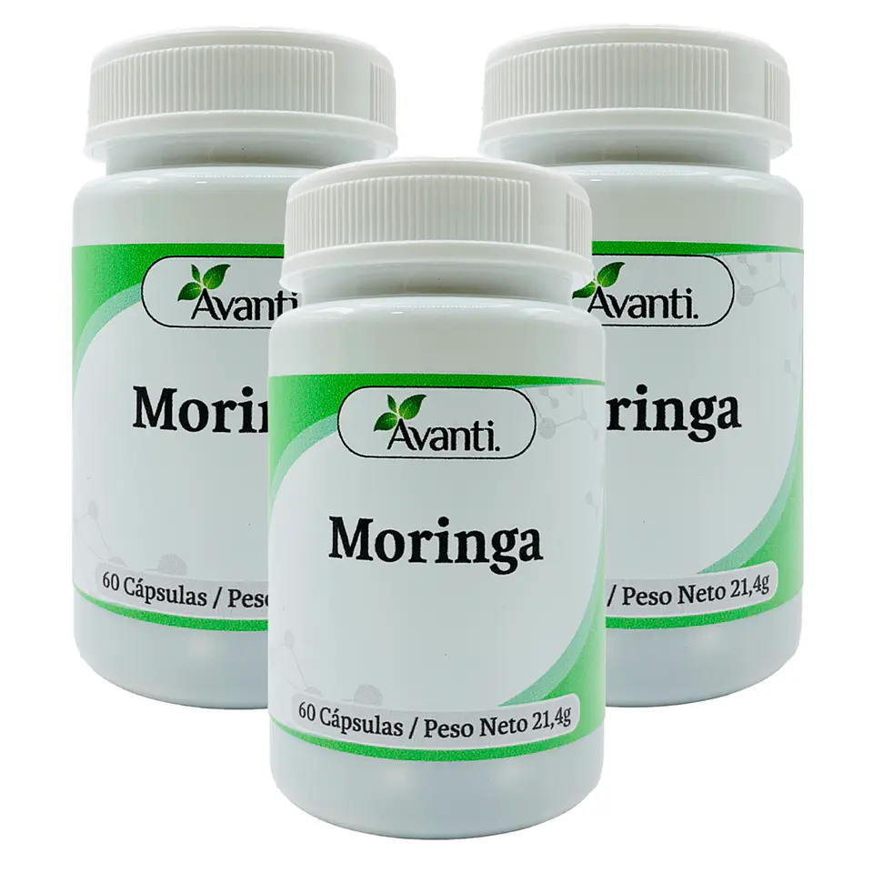 Pack x3 Moringa, 60 cápsulas 1