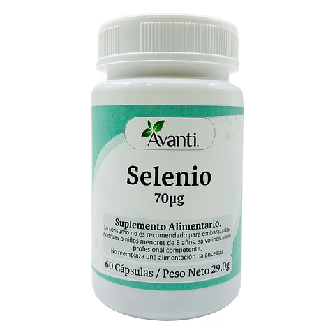 Selenio, 60 cápsulas vegetales