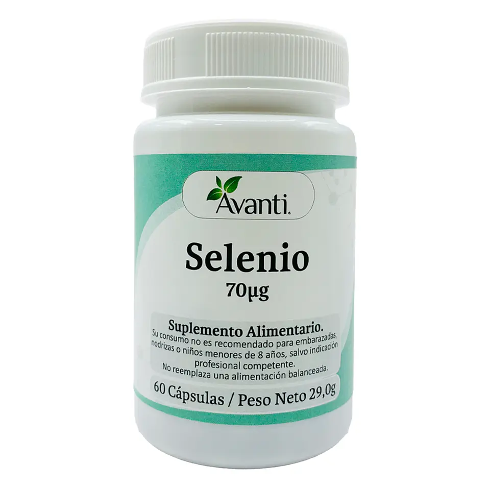 Selenio, 60 cápsulas vegetales 1