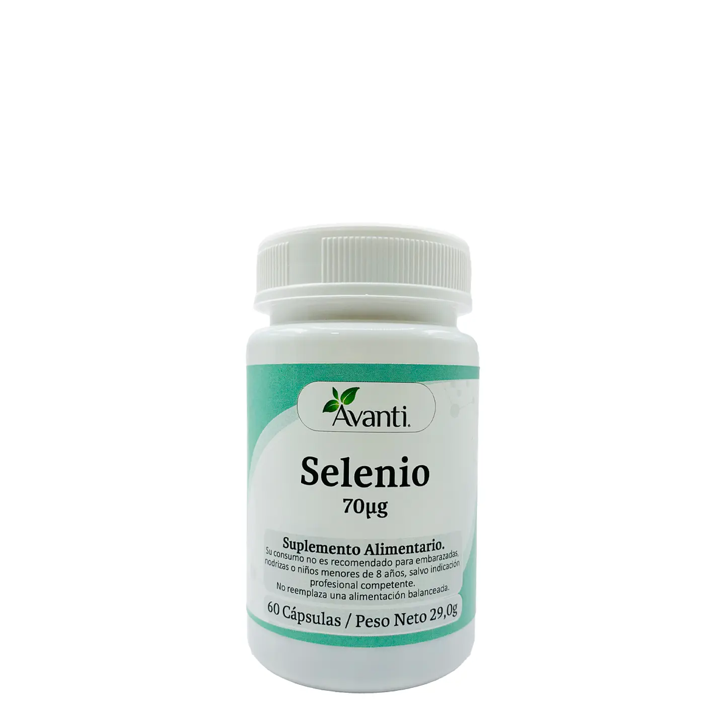 Selenio, 60 cápsulas vegetales 2