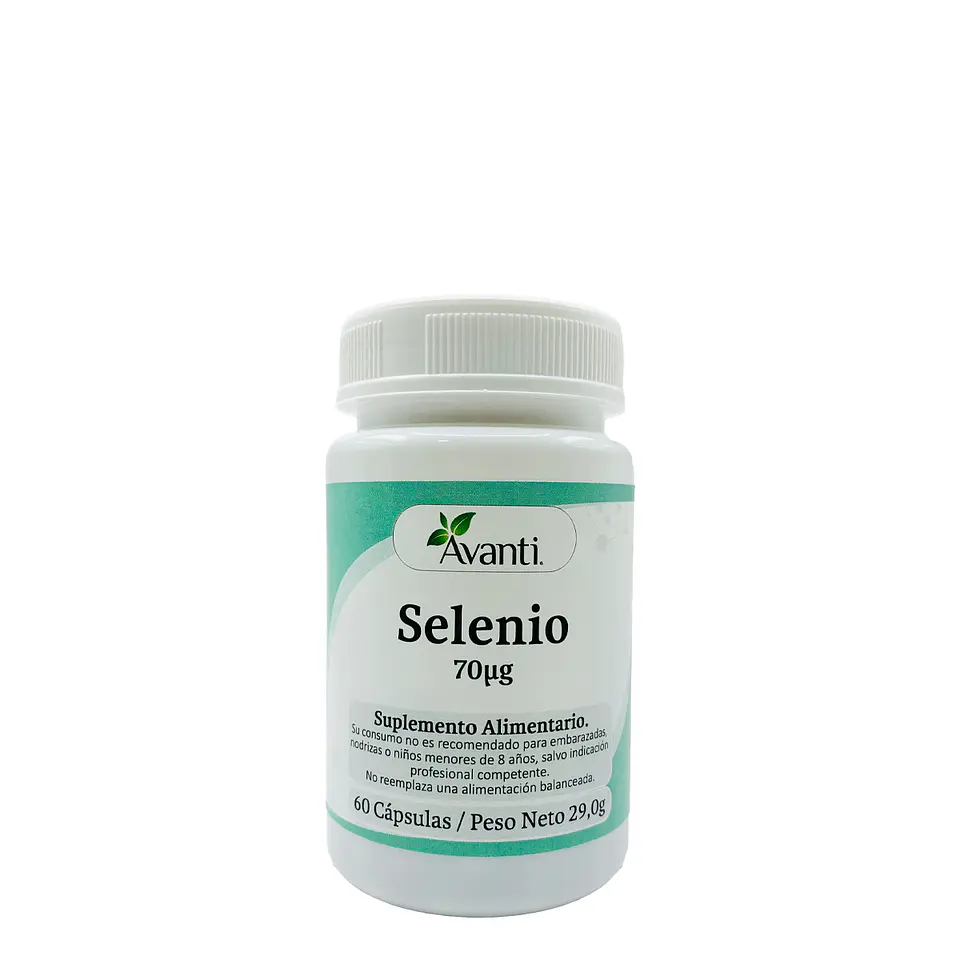 Selenio, 60 cápsulas vegetales 2