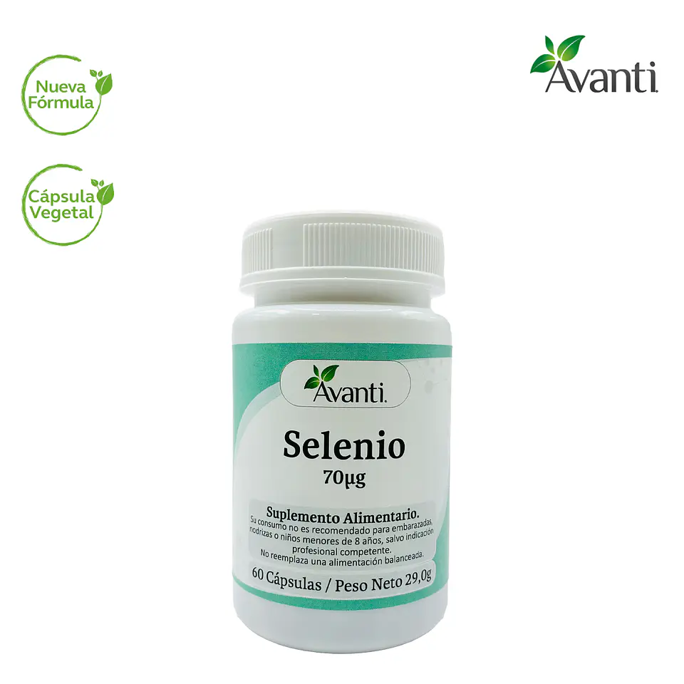 Selenio, 60 cápsulas vegetales 3