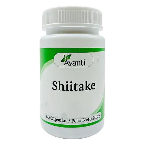 Shiitake, 60 cápsulas vegetales