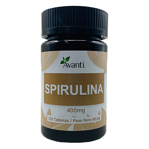 Spirulina, 120 tabletas