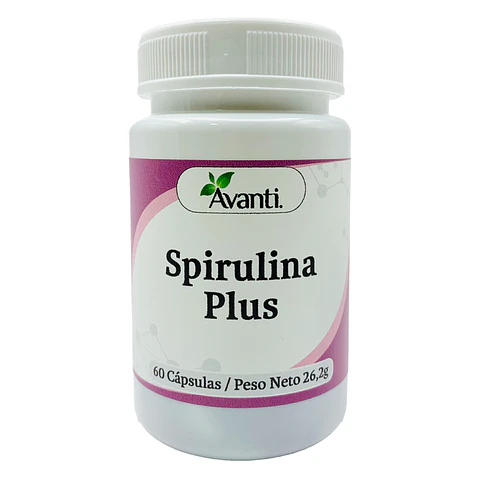 Spirulina-Plus, 60 cápsulas