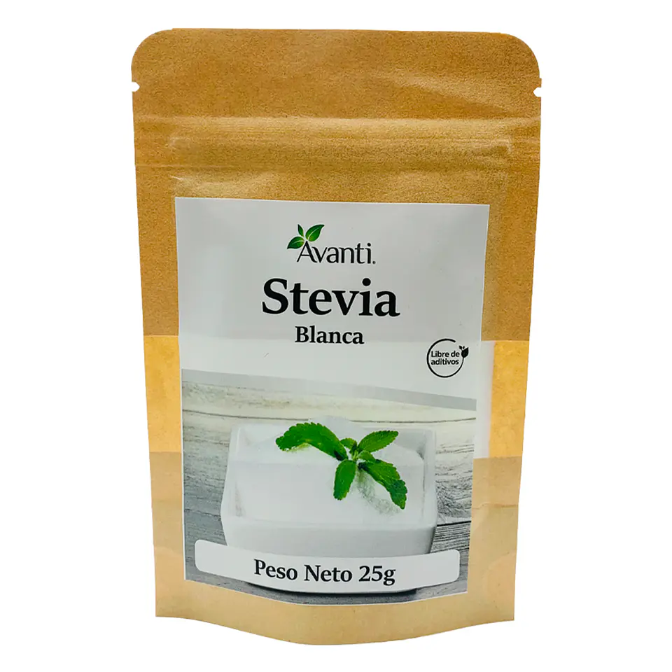Stevia blanca en polvo, 25g 1