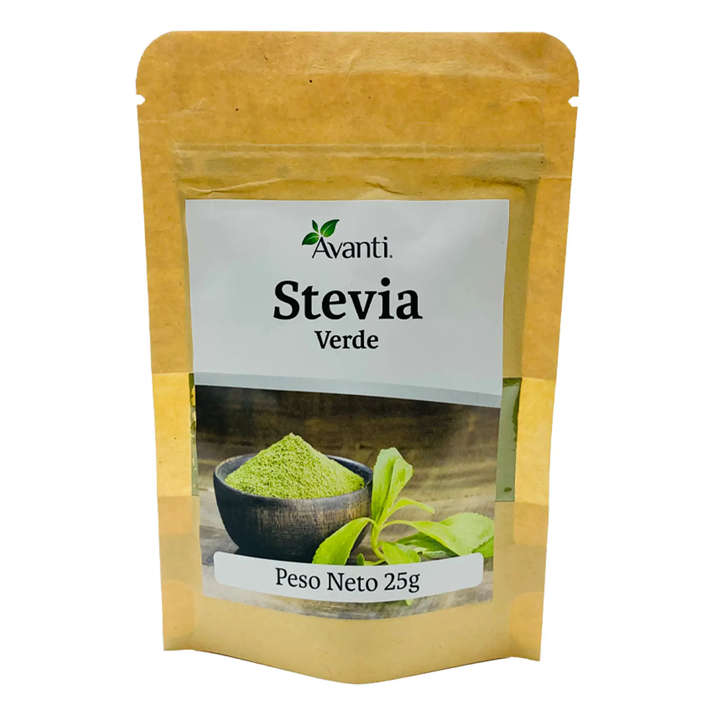 Stevia verde pulverizada, 25g 1