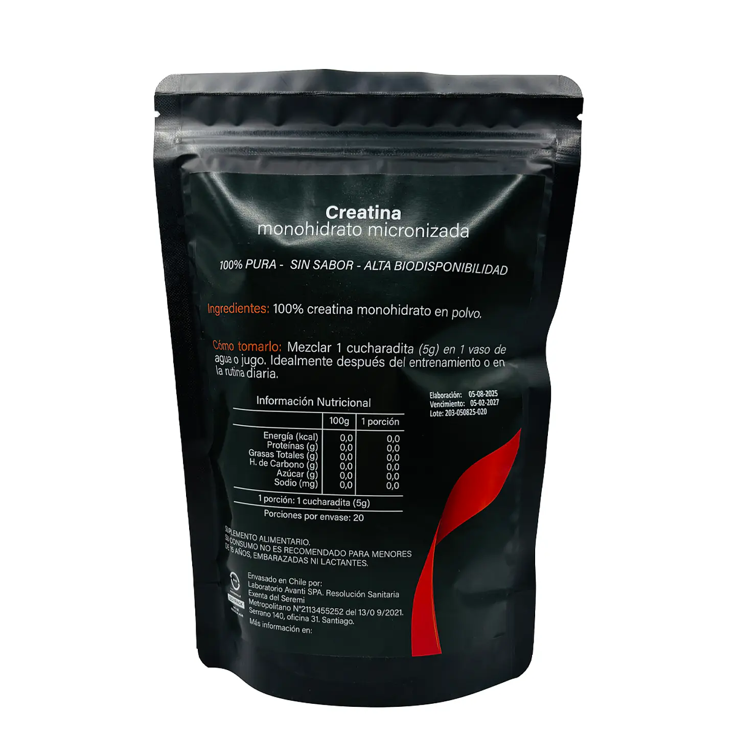 Creatina monohidrato, 250g 3