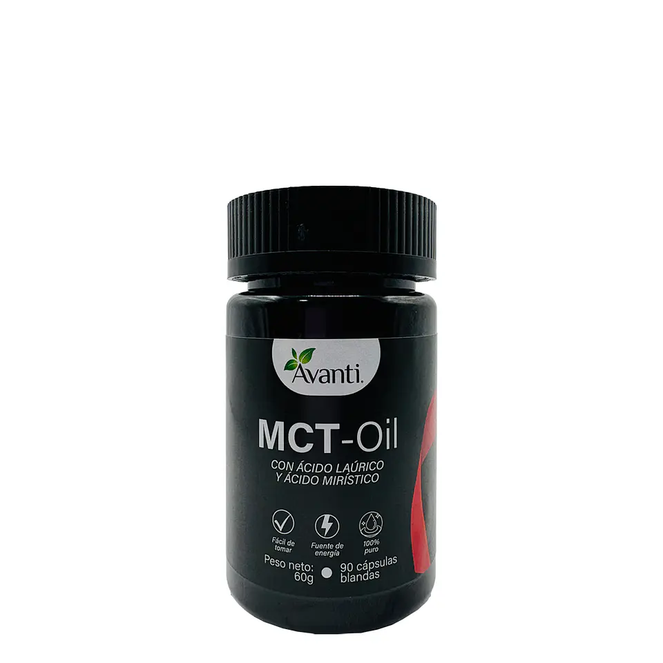 MCT-Oil, 90 cápsulas blandas 2