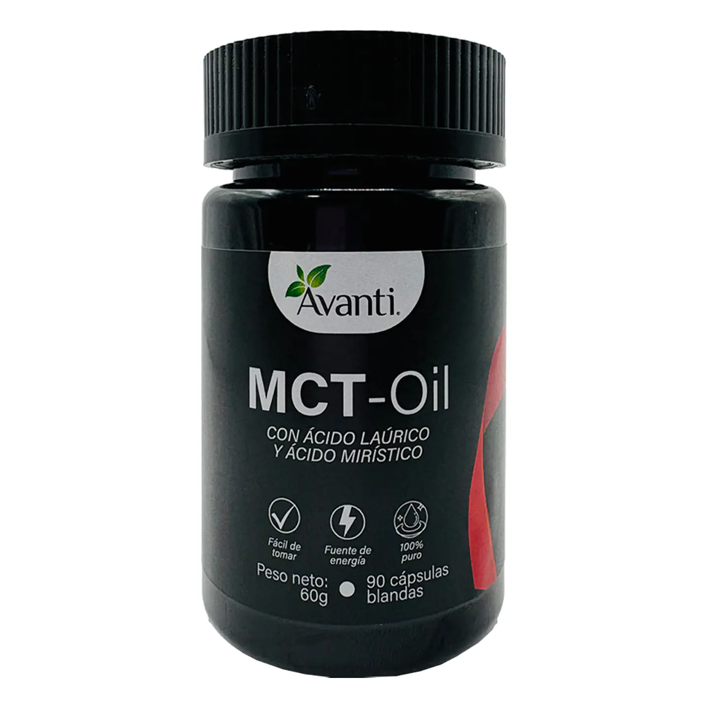 MCT-Oil, 90 cápsulas blandas 1