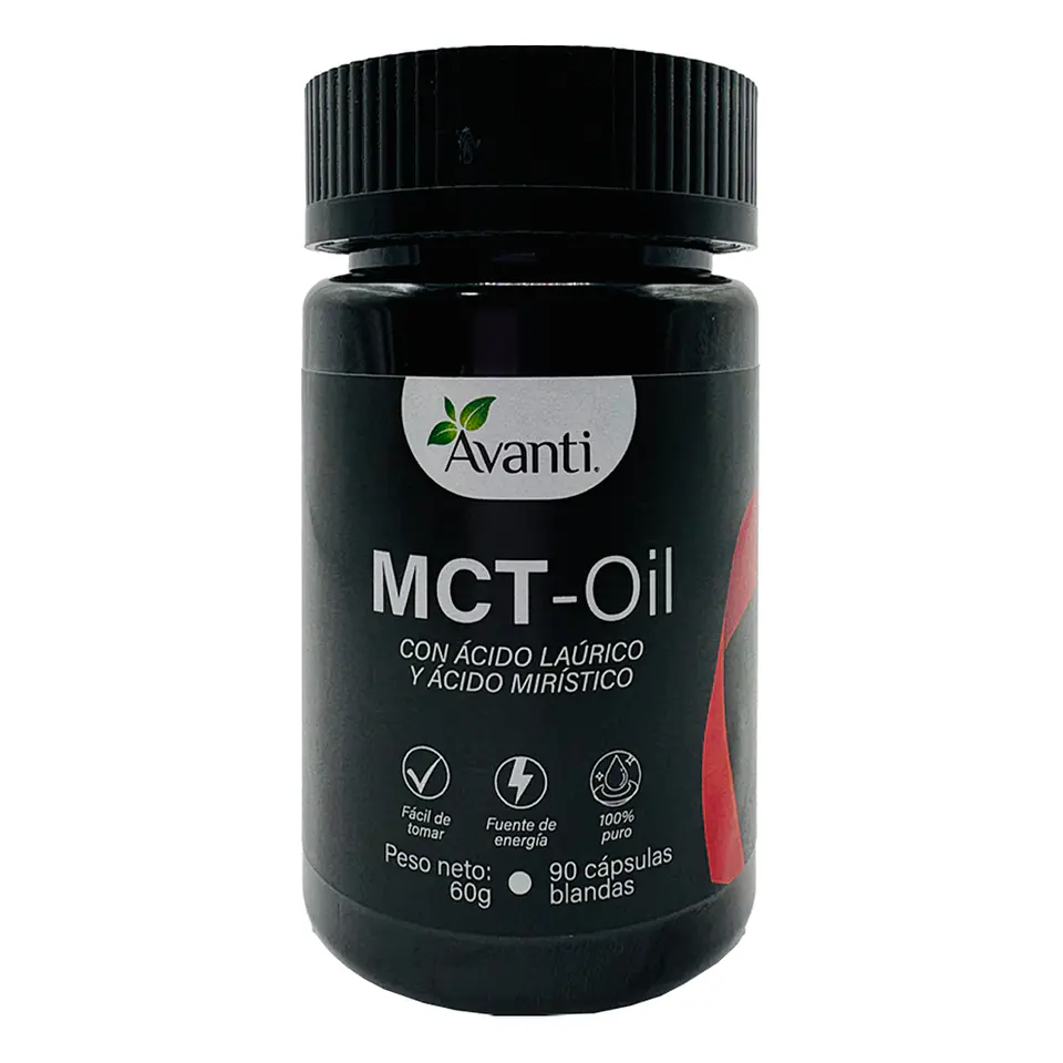MCT-Oil, 90 cápsulas blandas 1