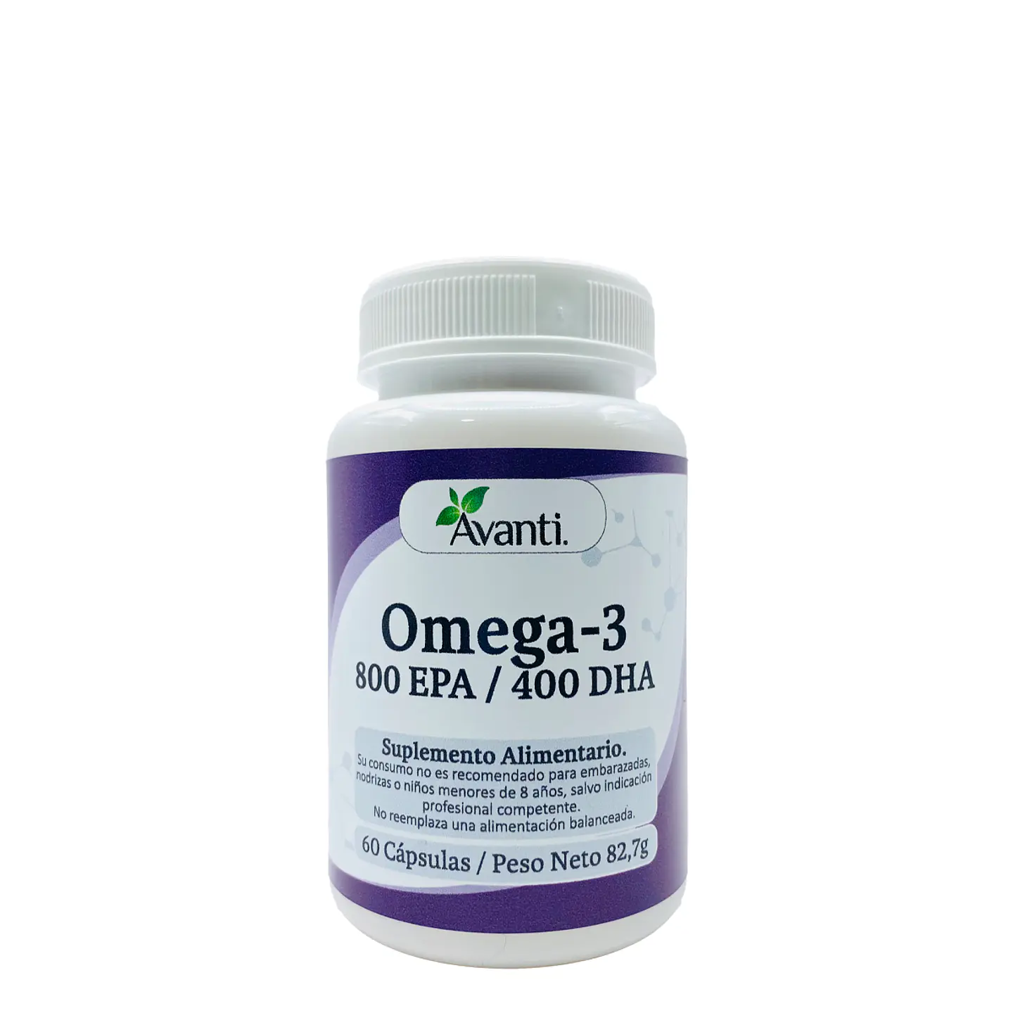 Omega-3 800/400, 60 cápsulas blandas 2