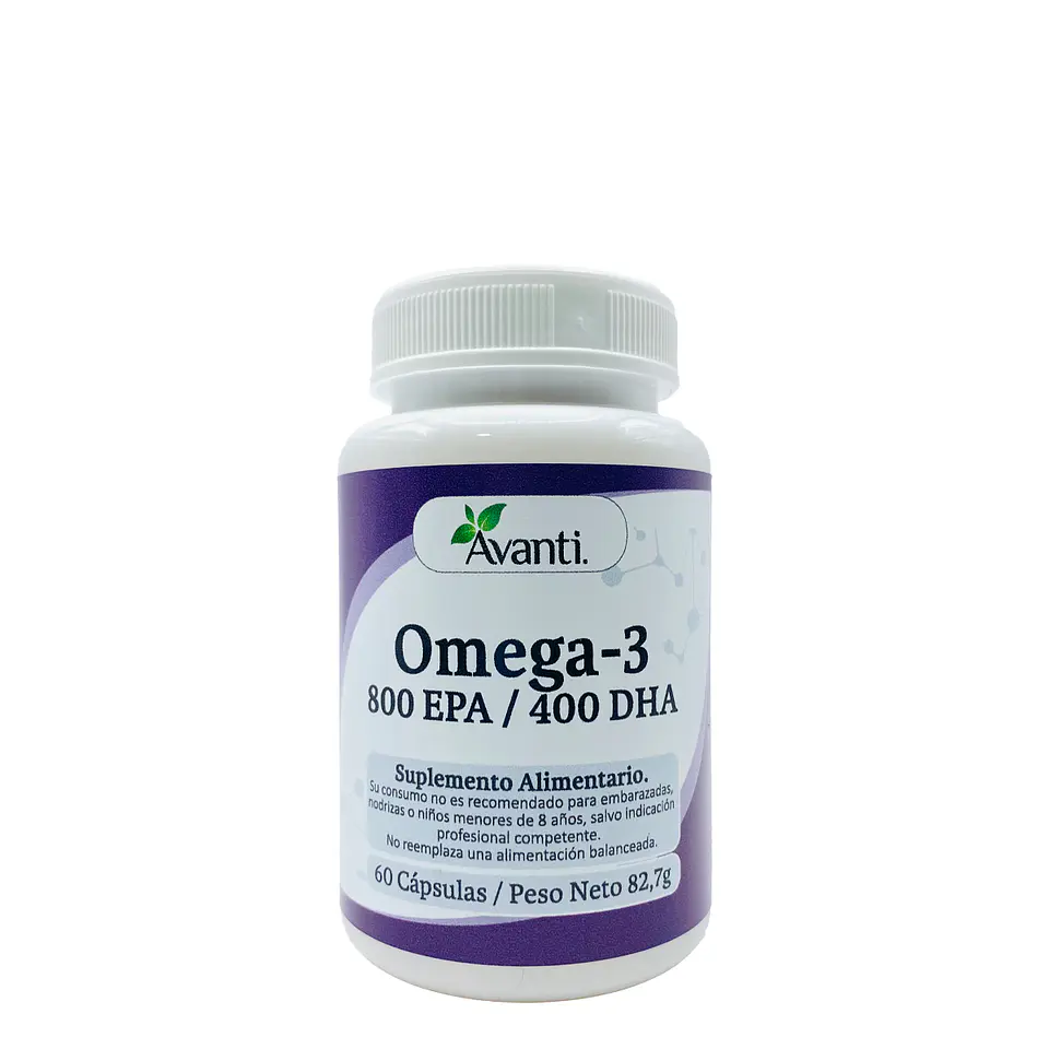 Omega-3 800/400, 60 cápsulas blandas 2
