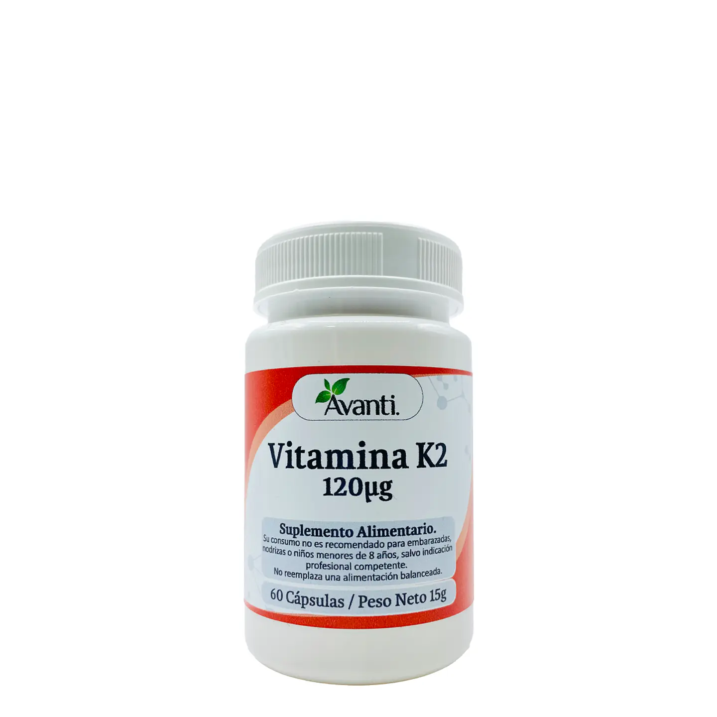 VItamina K2 120mcg, 60 cápsulas blandas 2