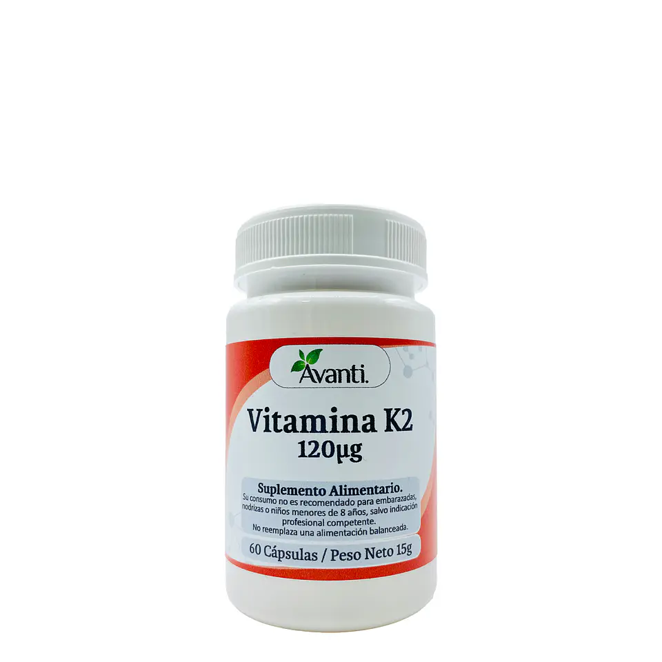 VItamina K2 120mcg, 60 cápsulas blandas 2