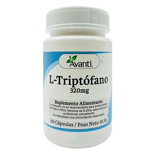 L-Triptofano, 60 cápsulas vegetales